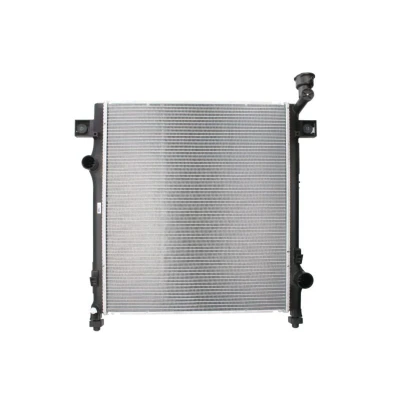 Bild av KOYORAD PL332592 Kylare, motorkylning Aluminium för fordon med automat 549mm 584mm 26mm utan tätning ram Kylflänsar lödda