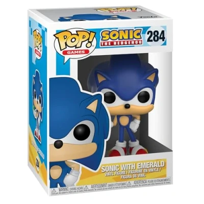 Bild av Funko POP! Jeux: Sonic avec émeraude