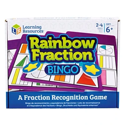 Bild av Learning Resources Regnbågsfraktion Bingo Spel