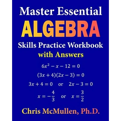 Bild av Master Essential Algebra Skills Practice Workbook with Answers: Improve Your Math Fluency