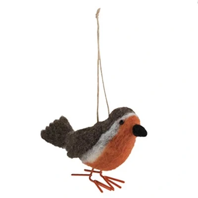 Bild av Trimits nålfiltningssats Robin, blandade, en storlek, 8 x 12 cm