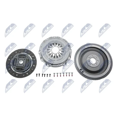 Bild av NTY NZS RE 001 kit d&#039;embrayage avec mécanisme d&#039;embrayage, sans butée hydraulique volant moteur, de vis, disque