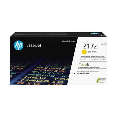 Bild av HP Color LaserJet Enterprise Flow MFP 6800zf 217Z (W2173Z) gul toner ultrahög kapacitet (original)