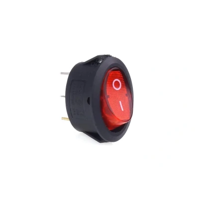 Bild av AMiO 02461 Interrupteur 3 Commutateur on/off Rouge