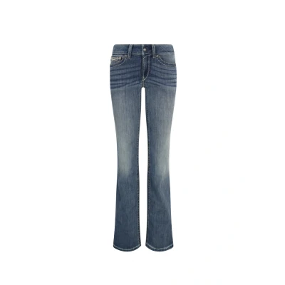 Bild av Ariat R.E.A.L. jeans för kvinnor Mellanhög midja, stretchiga med dekorativa sömmar och bootcut passform, 34