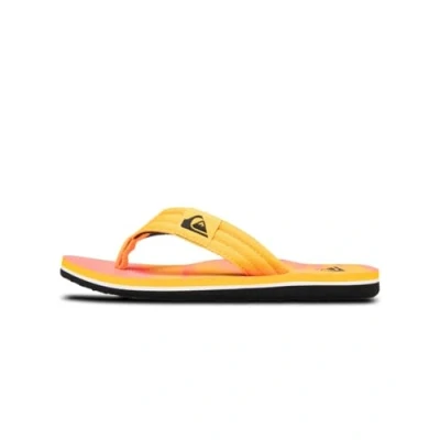 Bild av Quiksilver Molokai Layback Tåsandaler för barn, Storlek: 31, Fiery coral bloomfade Bomull