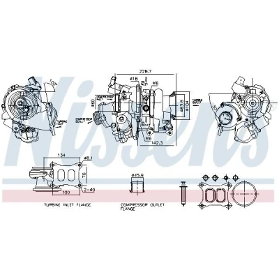 Bild av Turbo, audi,seat,skoda,vw, 06K145702K, 06K145702Q, 06K145702R, 06K145702T, 06K145722G, 06K145722L, 06K145874C, 06K145874L, 06K145874LX,
