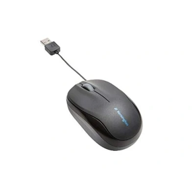 Bild av Kensington Pro Fit® Bärbar Mus, Utdragbar Sladd, Svart, K72339EU