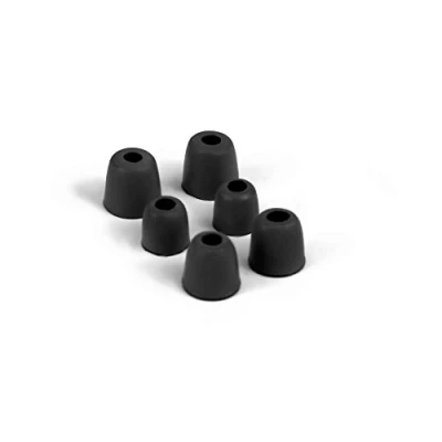 Bild av KZ Isolation Memory Foam Tips In Ear Ersättnings hörlurar i örat 3 Par Svart