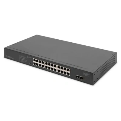 Bild av DIGITUS switch 19&quot; 24 ports unmanaged rack mountable