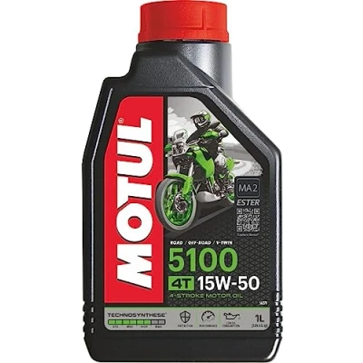 Bild av Motul 104080 5100 4T, 15 W 50, 1 L, 221 x 117 63,5