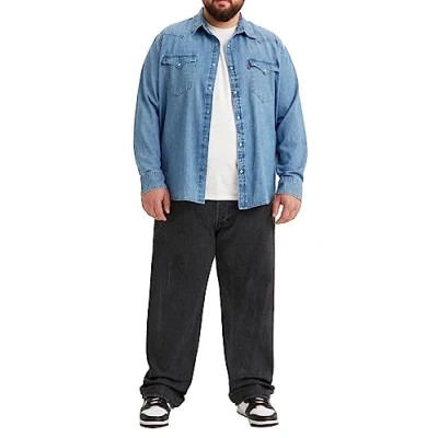Bild av Levi&#039;s 501® Original Fit Big &amp; Tall Jeans herr, Crash Courses, 36W / 38L