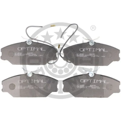 Bild av OPTIMAL 9430 Jeu de plaquettes frein Essieu avant contact signal d&#039;usure inclus RENAULT: Super 5 3/5 portes, ESPACE 2, 25