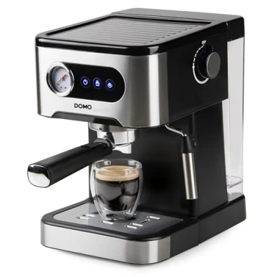 Bild av DOMO DO1138K Espressomaskin med tryckmätare 20 bar