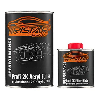 Bild av 2K High Solid Filler Set/Primer för billack grå 1,3 kg Epoxifyllmedel &amp; härdare