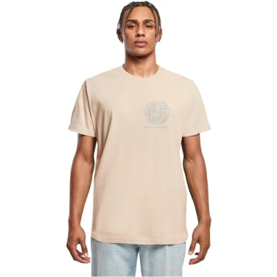 Bild av Mister Tee Hemisphere Tshirt med print, Storlek: XS, Sand