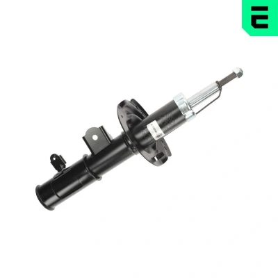 Bild av OPTIMAL A 5251GL Amortisseur Essieu avant gauche Pression de gaz Système bitube Jambe suspension Goujon en haut, Collier bas