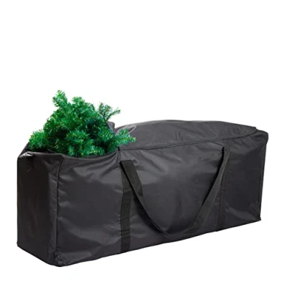 Bild av BRAMBLE Stor Förvaringsväska för Julgran (XXL 135x39x54cm) Robust och Vattentät 600D Oxford Lagrar upp till 9 Fot Konstgjorda Träd