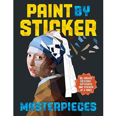 Bild av Paint by Sticker Masterpieces: Recreate 12 Iconic Artworks One at a Time!