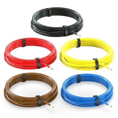 Bild av AUPROTEC Fordonskabel 2,5 mm² set 5 färger à 10 m FLRY B som ring