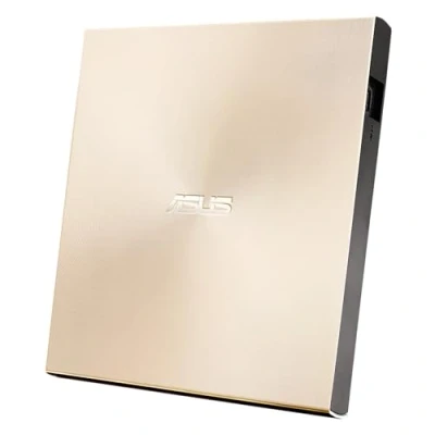 Bild av ASUS SDRW 08U8M U extern ultraslim 8X DVD skrivare, USB typ C, Mac kompatibel, 13,9 mm Ultraslim, M DISC stöd, skivkryptering, NERO Backitup, E grön, media