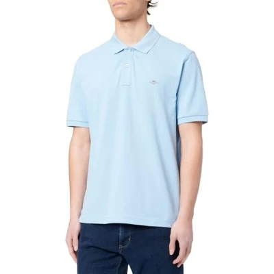 Bild av GANT Archive Shield Piké, Storlek: 4XL, Capri blue
