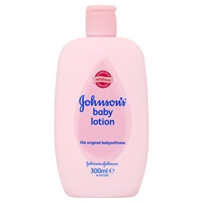 Bild av Johnsons babylotion, vit