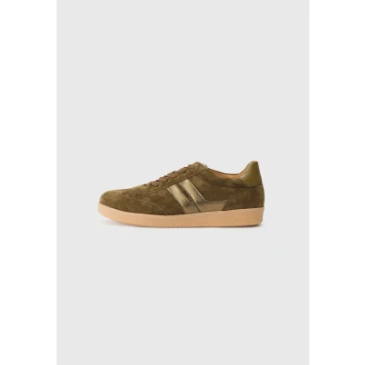 Bild av Gabor dam låga sneakers, halvskor, bästa passform, Oliv Loden 11, 40.5 EU