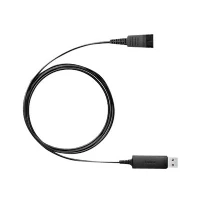 Bild av Jabra Link 230 USB adapter för anslutning av kabelanslutna QD headset till PC programtelefoner