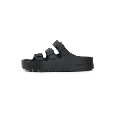 Bild av Birkenstock Florida III FLEX Platform Tofflor &amp; inneskor, Storlek: 39, Black Konstmaterial