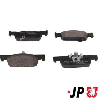 Bild av JP GROUP 6163600510 Bromsbeläggsats framaxel med akustisk slitagevarnare SMART: Fortwo III Coupe