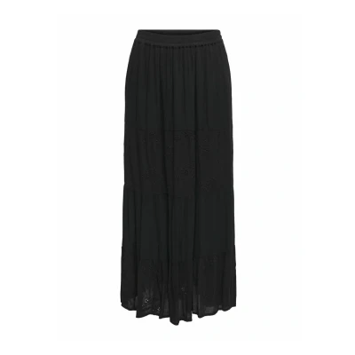 Bild av ONLY Onlchiara Maxikjol, Storlek: Small, Black