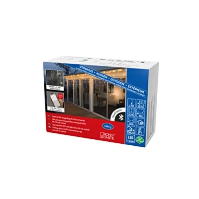 Bild av Konstsmide 6573 872 Ljusslinga LED, app, IP44, vit kabel 10.79 m