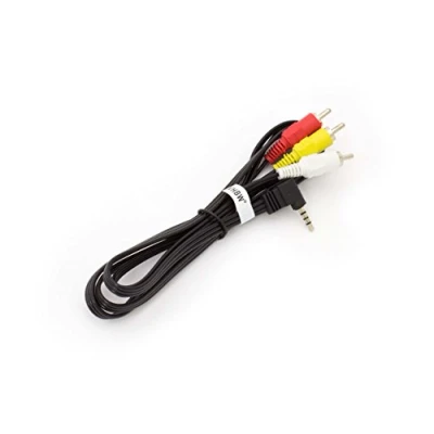 Bild av vhbw AV videokamera videokabel kompatibel med Sony DCR TRV12E, TRV14, TRV140, TRV140E, TRV145 digitalkamera
