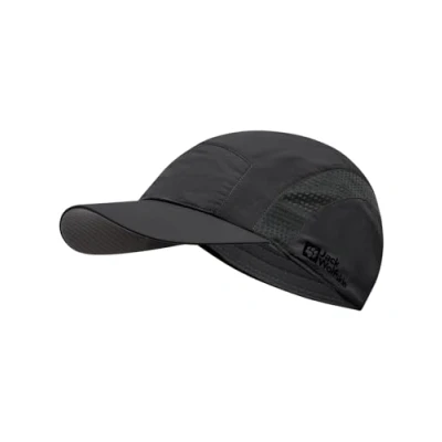 Bild av Jack Wolfskin Svart 5panel Keps Vent Cap Black 5 Panel @ Hatstore