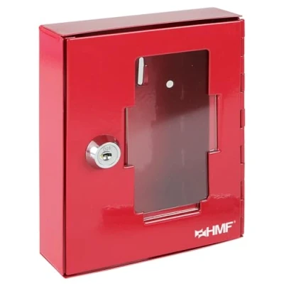 Bild av HMF 1020 03 nödnyckellåda 15,0 x 12,0 4,0 cm, RAL 3001 signalröd