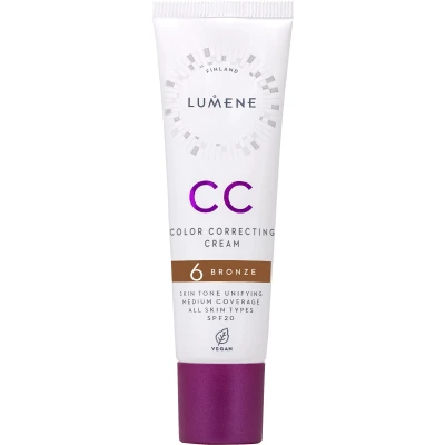 Bild av Lumene CC Color Correcting Cream SPF20 6 Bronze 30 ml