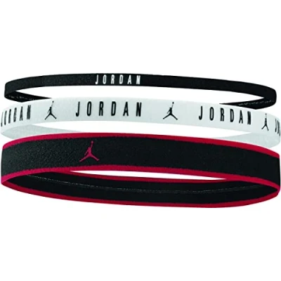 Bild av Jordan Elastic Mixed Width 3 PACK Övriga accessoarer, Storlek: One Size, Black/white/black