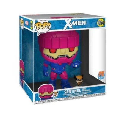 Bild av X Men Sentinel avec Wolverine 10&quot; Pop! Vnyl Chase expédie 1 sur 6