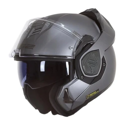 Bild av LS2, modular motorcycle helmet ADVANT solid mat titanium, XXL