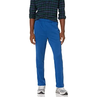 Bild av Amazon Essentials Fleece sweatpants för män (Finns i stora och långa), blå, X Large