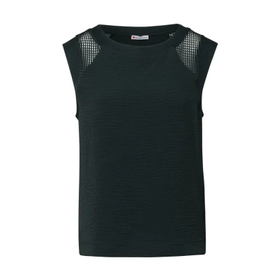 Bild av Street One MIT MESH Blus Black, Storlek: 46, Black
