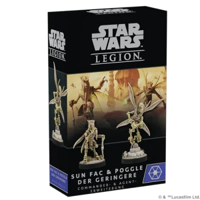 Bild av Atomic Mass Games, Star Wars: Legion Sun Fac &amp; Poggle of Geringere, Commander och Agent förlängning, tablett, 2 spelare, från 14 år, 120180 minuter, tyska