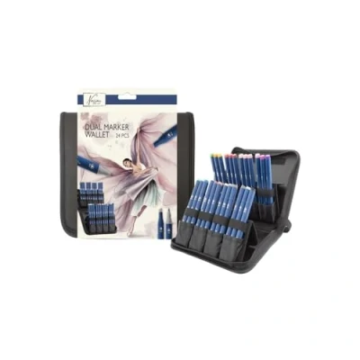 Bild av Nassau Marker wallet with 24 round dual markers