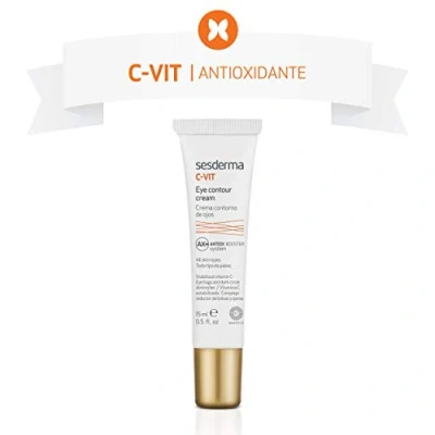 Bild av Sesderma C VIT Crema para el Contorno de Ojos Vitamina Reduce las bolsas y ojeras 15 ml