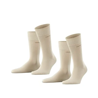Bild av ESPRIT Män Basic Uni 2 pack strumpor 80% bomull Vitt UK 8.5 11 (EU 43 46 Ι US 9.5 12)