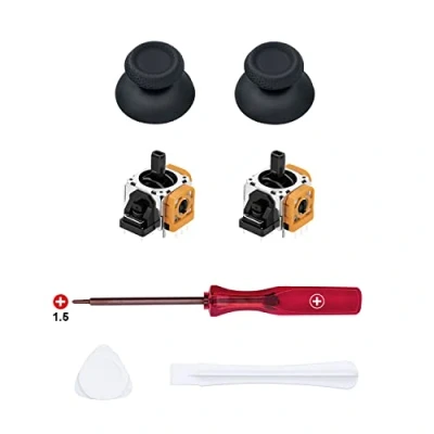 Bild av Mcbazel 7 In 1 Analog Joystick Repair Kit for PS5 Controller,Thumbsticks Replacement Accessories with Opening Tool Compatible DualSense Controller