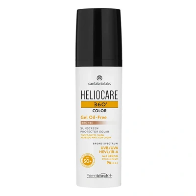 Bild av Heliocare 360º Color Gel Oil free SPF50 Bronze 50 ml