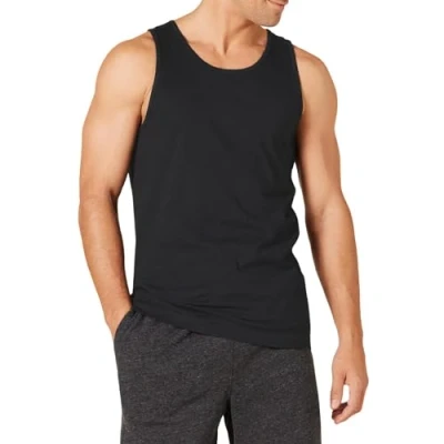 Bild av Amazon Essentials Men&#039;s Linne smal passform, Svart, XL
