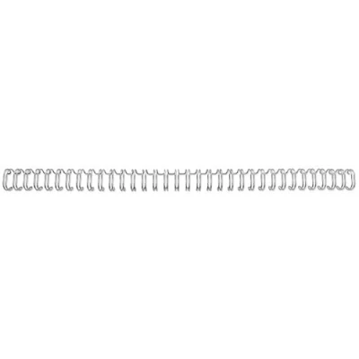 Bild av GBC Metallspiral 3:1 NO9 A4 Svart Silver Binding wire